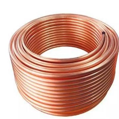 C12200 C2400 أنابيب لفائف النحاس ASTM B280 أنبوب فطيرة AC قطاع مكيف الهواء
