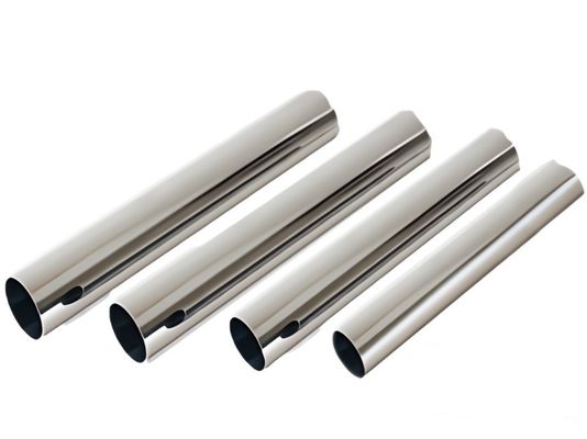 SS 310S Dia 1.5 بوصة أنابيب الفولاذ المقاوم للصدأ 6K 8K NO.4 السطح أنبوب دائري غير ملحوم