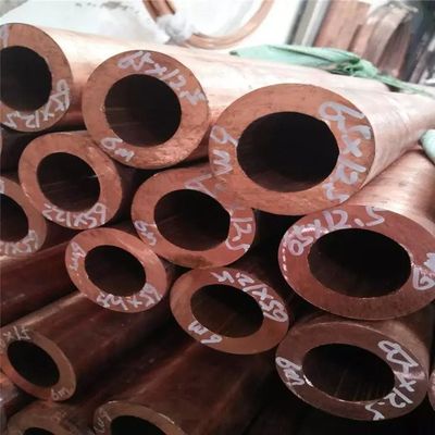 H65 H62 أنبوب نحاسي شعري قطر صغير 99.9٪ أنبوب نحاسي نحاسي للصناعة