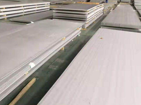AISI 12mm الفولاذ المقاوم للصدأ ورقة 304 المدرفلة على الساخن اللدونة العالية