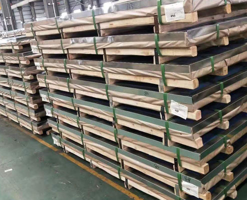 AISI 12mm الفولاذ المقاوم للصدأ ورقة 304 المدرفلة على الساخن اللدونة العالية
