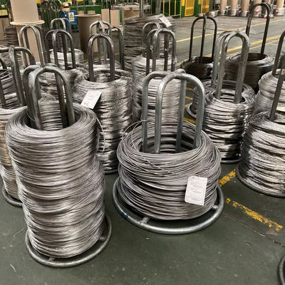 500 مم 316 أسلاك الفولاذ المقاوم للصدأ الربيع الصلب مشرق ASTM A582