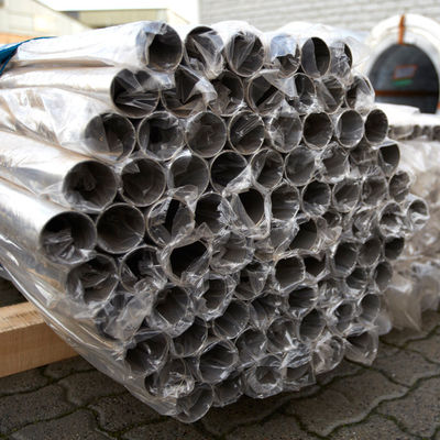 ASTM A312 الفولاذ المقاوم للصدأ TP304 أنبوب دائري مجوف قضيب ملحوم 12 مم