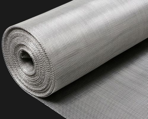 Ss316 Ss 304 شبكة أسلاك الفولاذ المقاوم للصدأ 6 م 24mesh / بوصة للفضاء
