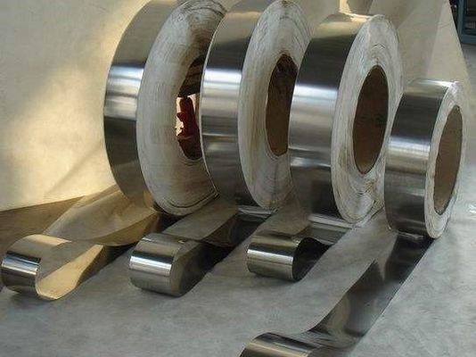 شرائط من الفولاذ المقاوم للصدأ 0.7 مم Astm Aisi Sus Ss 202030304l 309s316316l 409410s 410