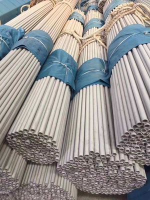 مبادل حراري Astm 2b أنابيب الفولاذ المقاوم للصدأ غير الملحومة