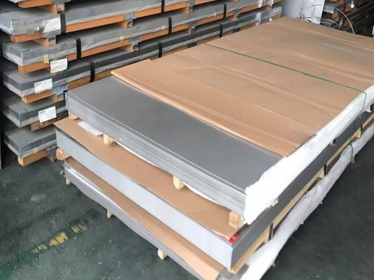 Sus304 No 4 Surface Ss Steel Sheet 1.0-5.0mm للصناعات الطبية