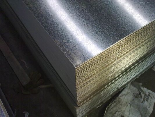 2.5mm سمك تراجع الساخنة ورقة المجلفن للصناعات الخفيفة