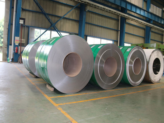 ASTM 317L سطح مشرق الفولاذ المقاوم للصدأ لفائف مقاومة مياه البحر لمبادل حراري