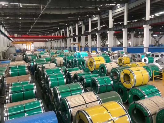 المدرفلة على البارد 431 لفائف الفولاذ المقاوم للصدأ رقم 4 HL SB السطح 1/2 3/8 بوصة AISI ASTM S43100